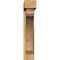 Ekena Millwork Legacy Block Rough Sawn Bracket w/ Offset Brace, Western Red Cedar, 6"W x 28"D x 32"H BKT0604X28X32LEC05RWR - alternate 2